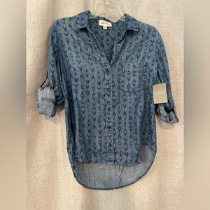 Anthropologie | Cloth & Stone Denim Shirt | S